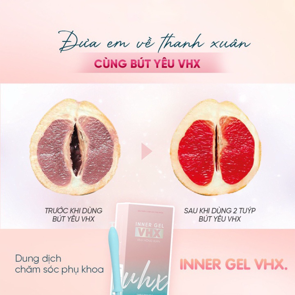 [CHÍNH HÃNG] Bút Yêu Inner Gel VHX Vĩnh Hồng Xuân Slimming Care Se Khít Đỉnh Cao