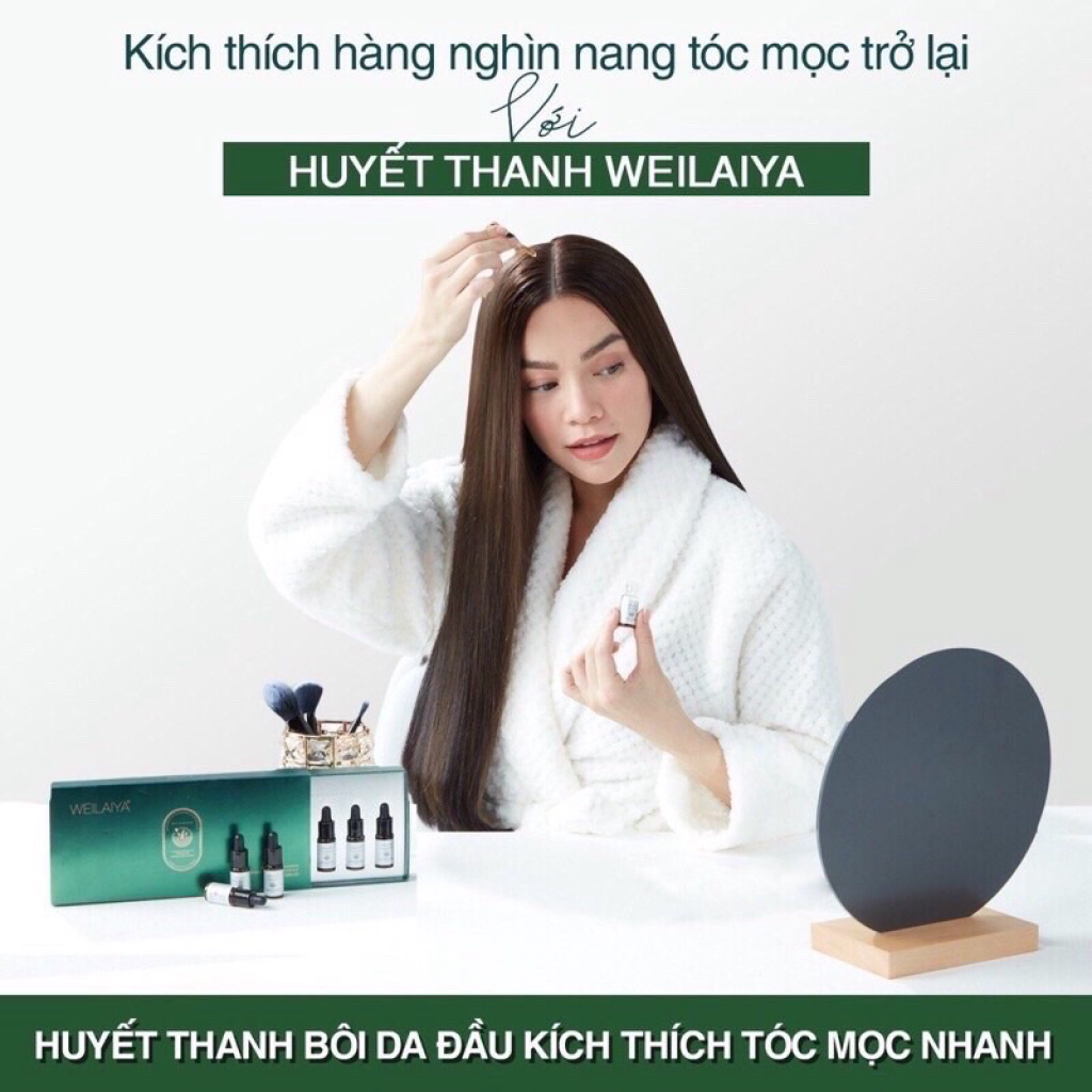 Huyết Thanh Serum Mọc Tóc Weilaiya Kích Thích Mọc Tóc Nhanh, An Toàn, Hiệu Qủa-WEILAIYA 