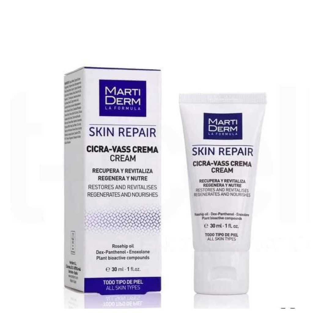 Kem Dưỡng MartiDerm Skin Repair Cicra Vass Cream Tái Tạo Da Và Phục Hồi Da Nhạy Cảm
