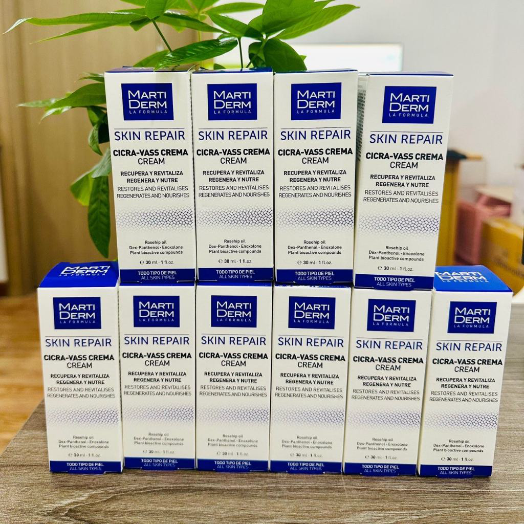 Kem Dưỡng MartiDerm Skin Repair Cicra Vass Cream Tái Tạo Da Và Phục Hồi Da Nhạy Cảm