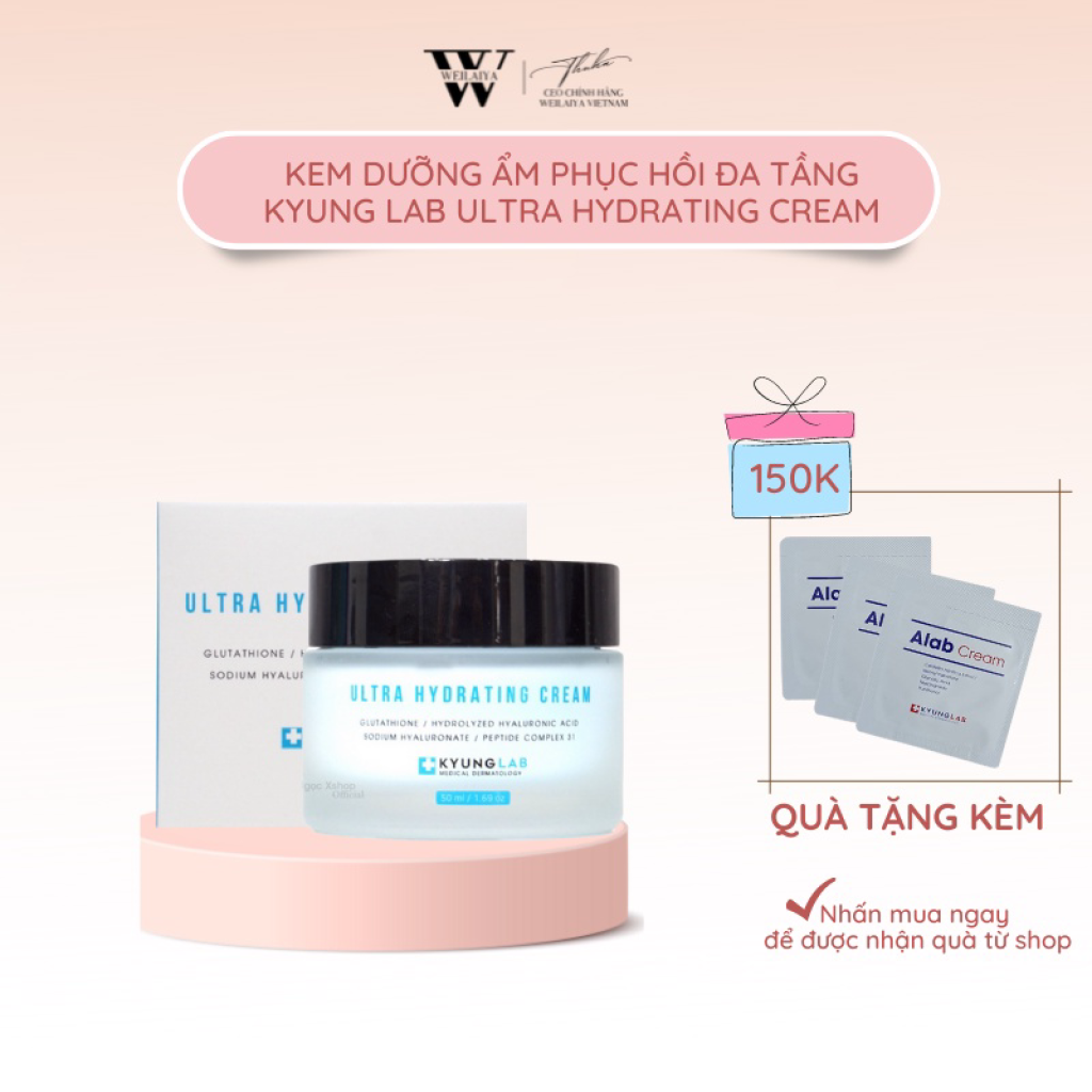 Kem Dưỡng Ẩm Phục Hồi Đa Tầng Cho Mọi Loại Da KYUNG LAB ULTRA HYDRATING CREAM 50ml