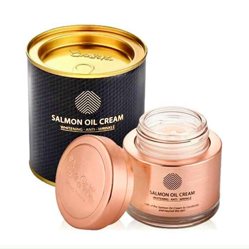 Kem Dưỡng Trắng Da Chiết Xuất Cá Hồi Salmon Oil Cream Cre8skin 80g