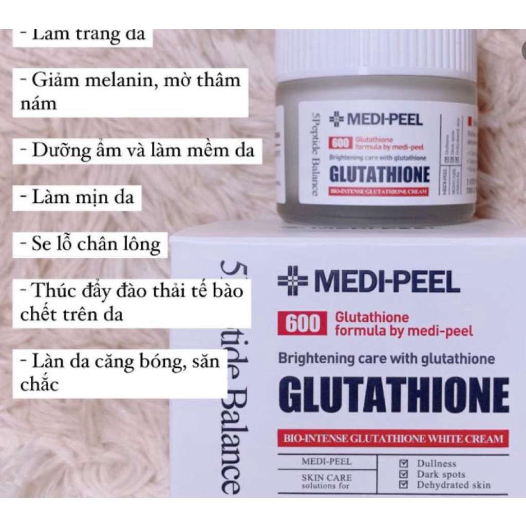 Kem Dưỡng Trắng Medi Peel Glutathione 600 White Cream Medi Peel