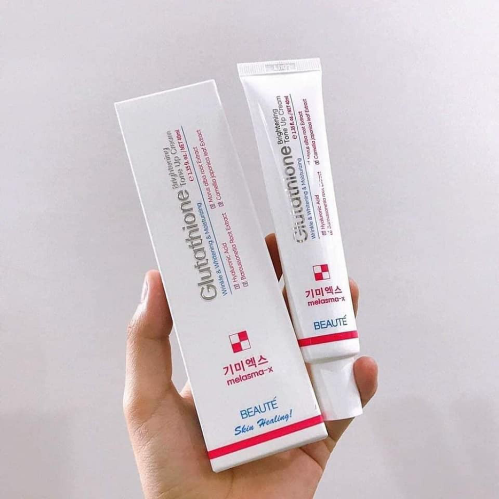 Kem Melasma X DưỡngTrắng Da Nâng Tone Glutathione Brightening Tone Up Cream 40ml