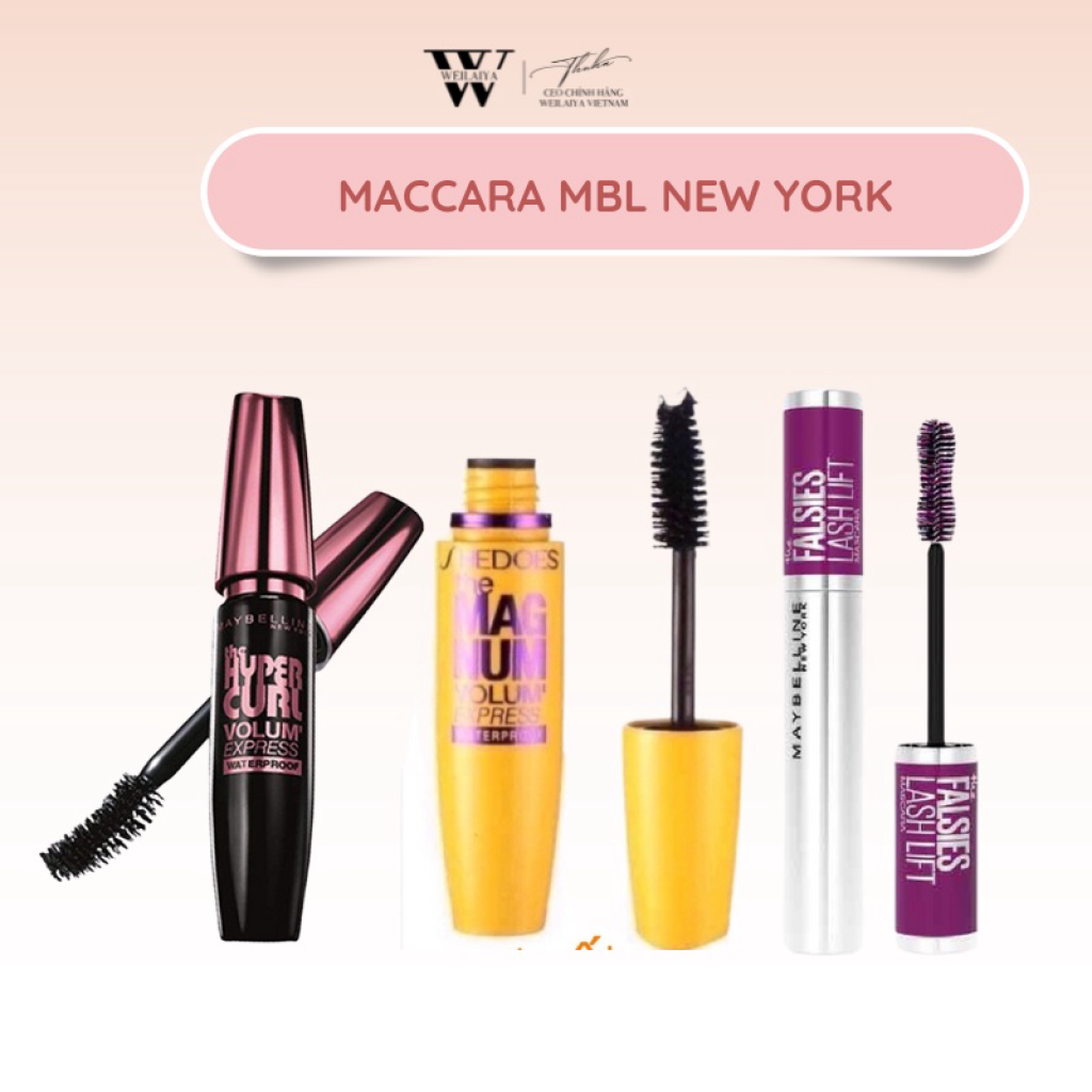 Mascara Dài Mi Và Cong Mi Maybelline New York