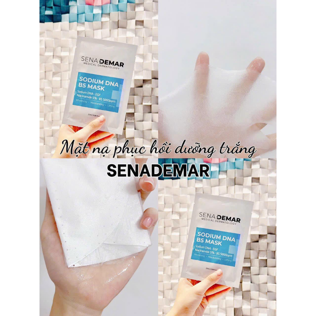 Mặt Nạ Senademar Sodium Dna B5 Mask