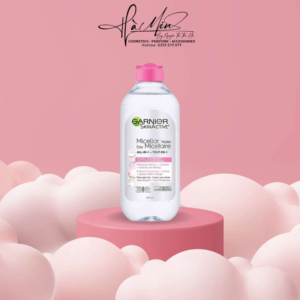 Nước Tẩy Trang Garnier Micellar Cleansing Water Cho Da Nhạy Cảm  400ml