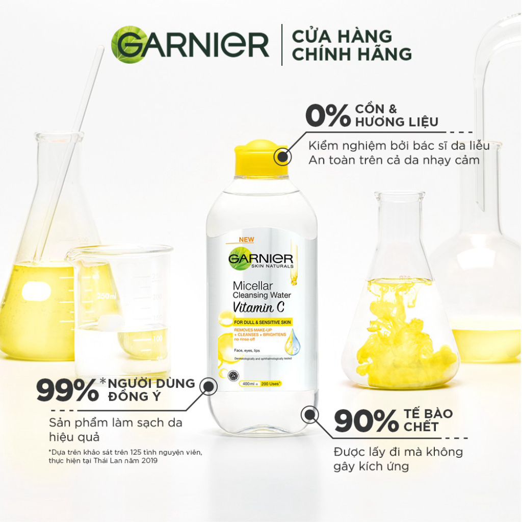 Nước Tẩy Trang Garnier Micellar Cleansing Water Cho Da Nhạy Cảm  400ml