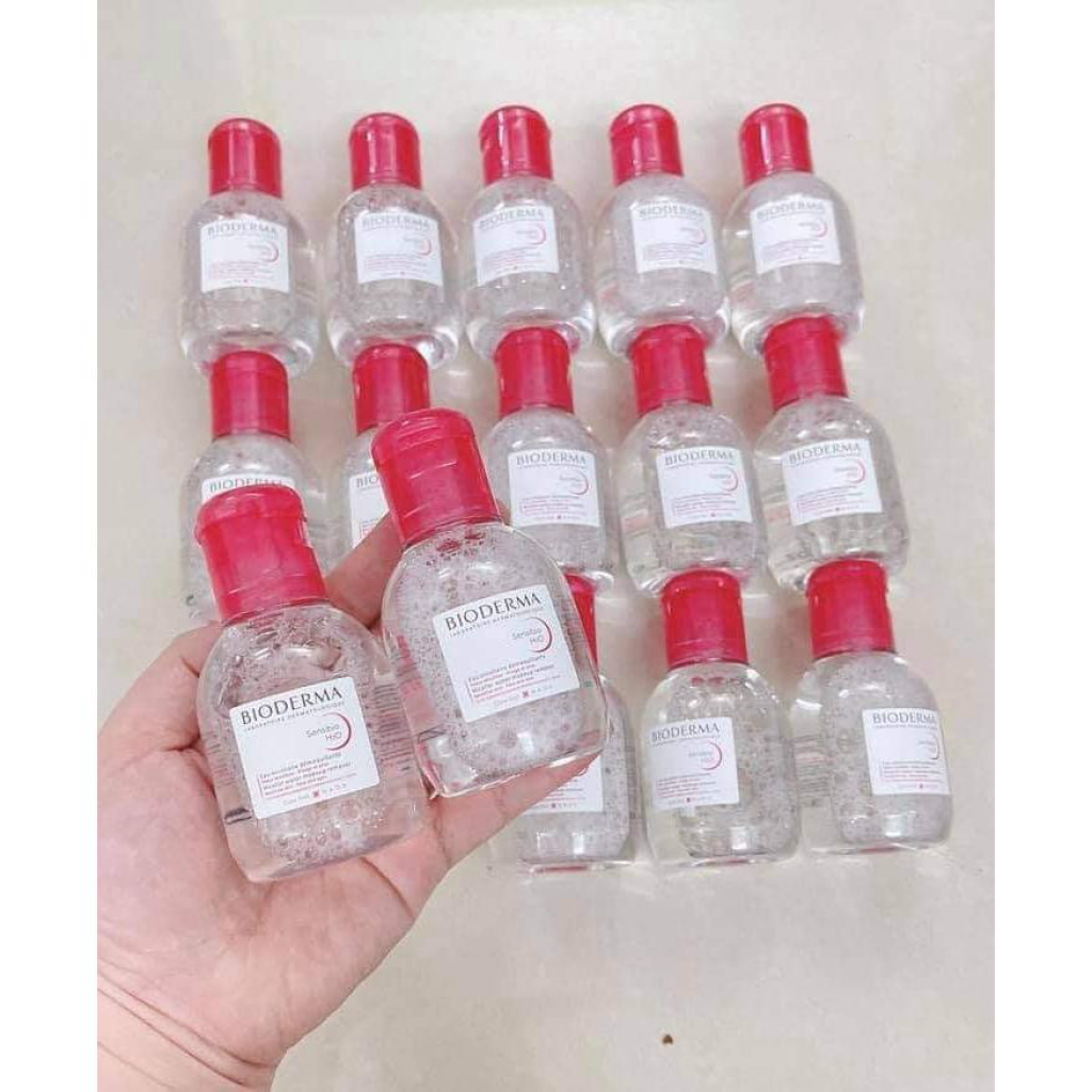 Nước Tẩy Trang Bioderma 100ml Xanh - Hồng