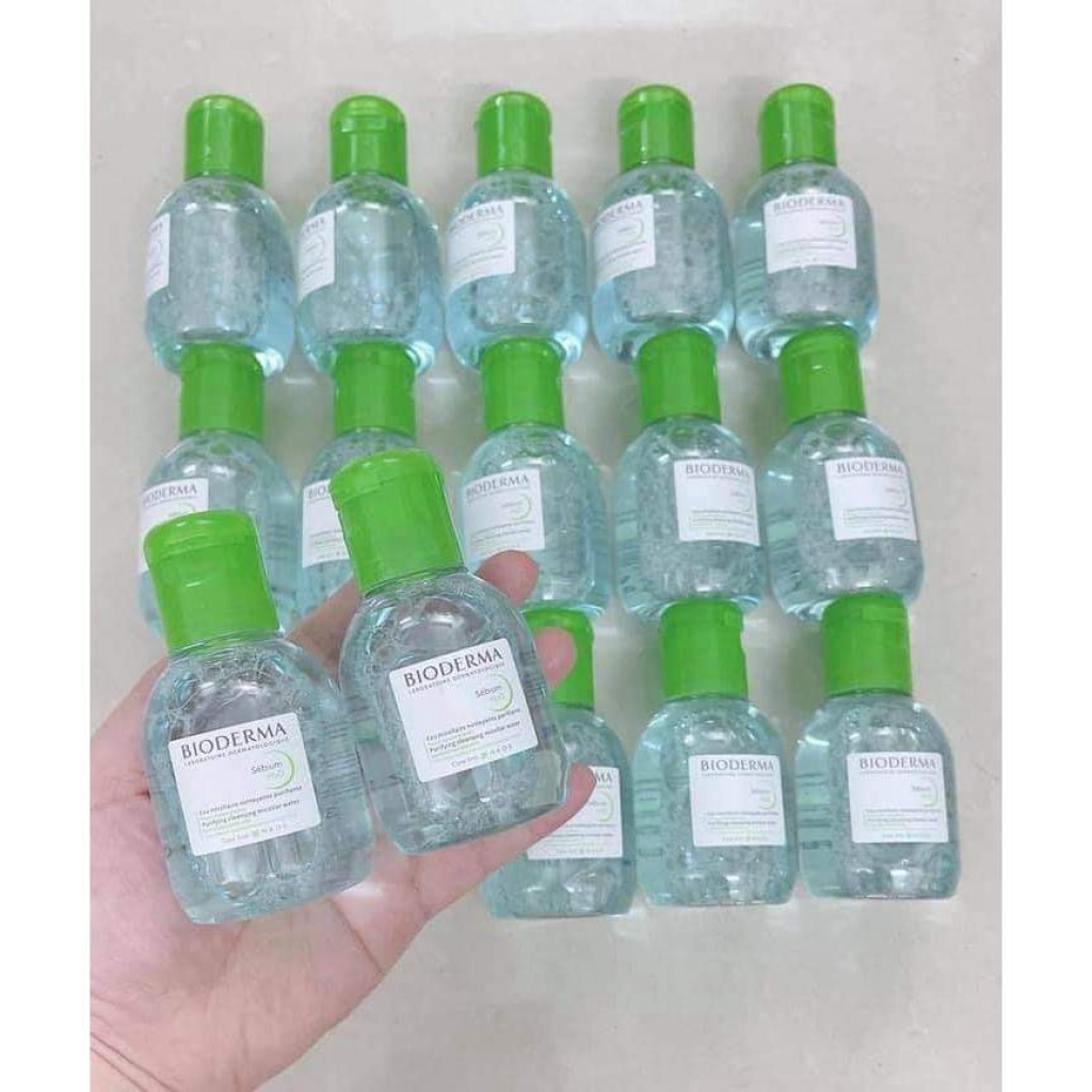 Nước Tẩy Trang Bioderma 100ml Xanh - Hồng