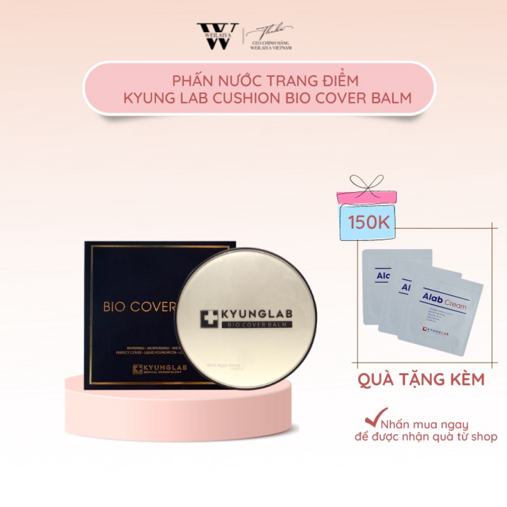 Phấn Nước Trang Điểm Kyung Lab Cushion Bio Cover Balm 15g