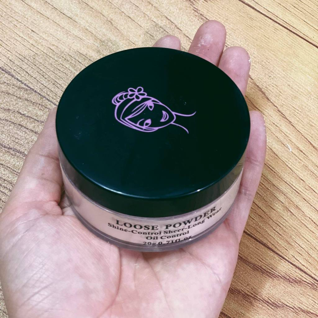Phấn Phủ Kiềm Dầu Sivanna Loose Powder Shine Control Sheer Long Wear Giúp Da Mịn Màng Chống Thấm Nước 