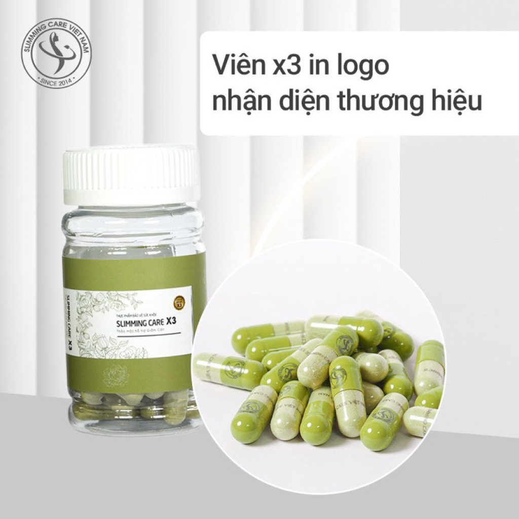 -Phiên Bản 2022- Trà Thảo Mộc Slimming Care X3 Chính Hãng Siêu Mạnh- Tặng Kèm Detox Rau Củ