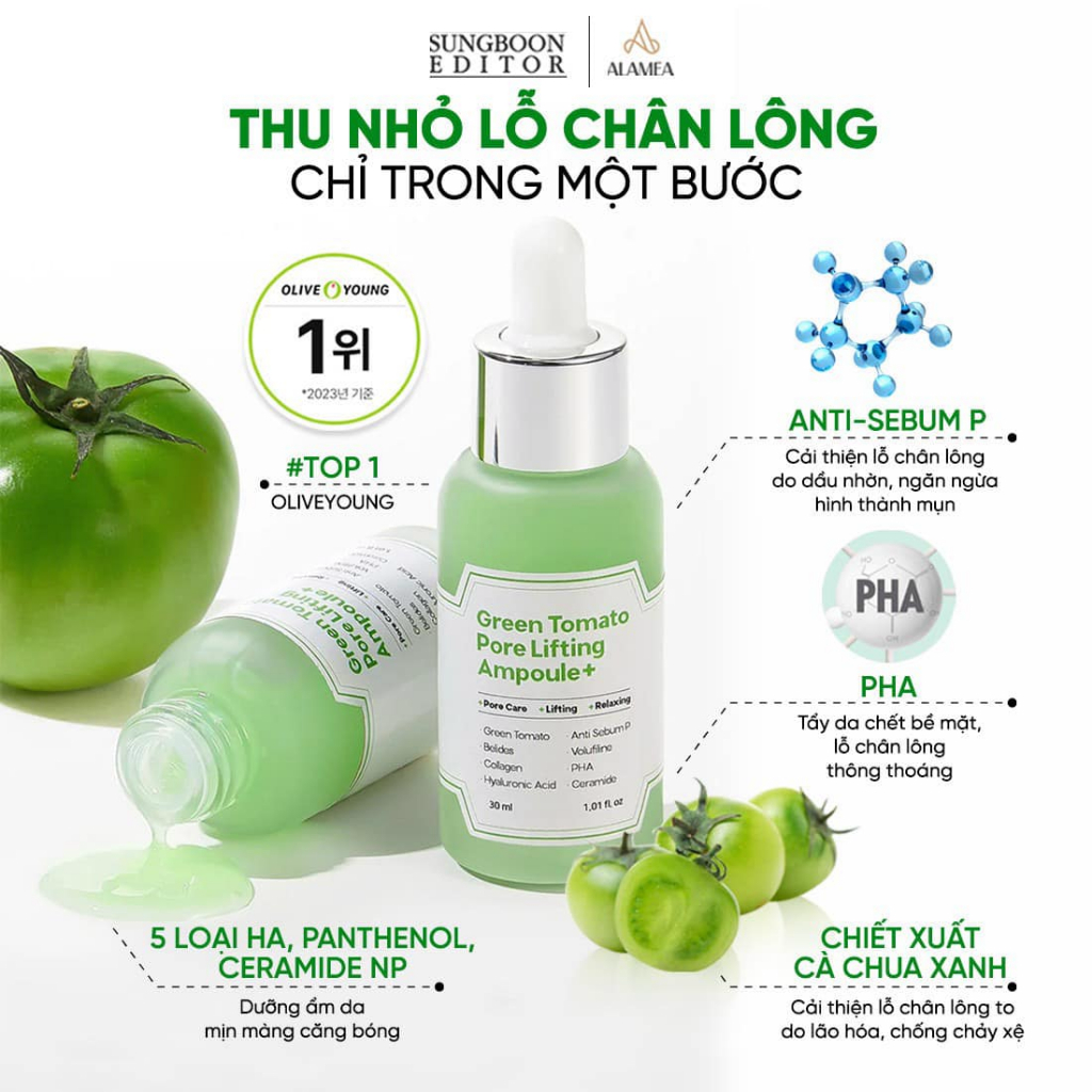 Serum Green Tomato Pore Lifiting-30ML
