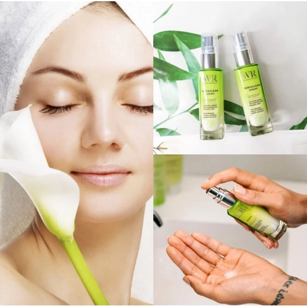 Serum SVR Sebiaclear 4% NIACINAMIDE và 14% PHA Tinh Chất Dưỡng SVR 30ml 4.9