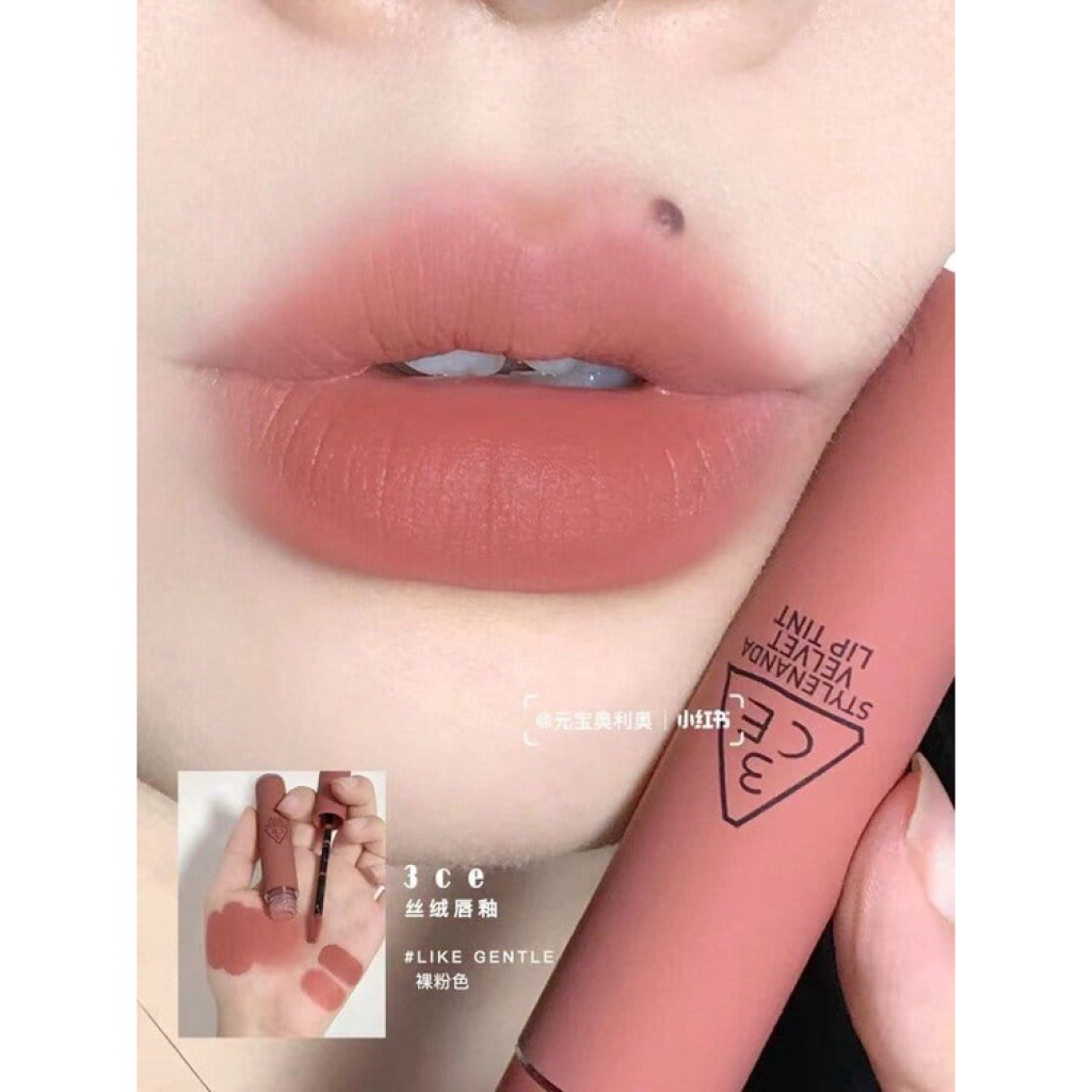Son Kem 3CE Velvet Lip Tint Son Kem Lì 3CE Mịn Màng Như Nhung 