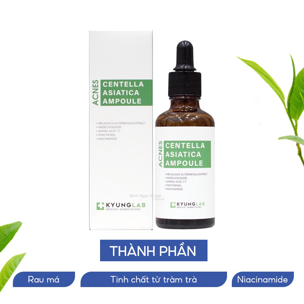 Tinh Chất Serum Giảm Mụn Ngừa Mụn Kyunglab Acnes Centella Asiatia Ampoule 50ml
