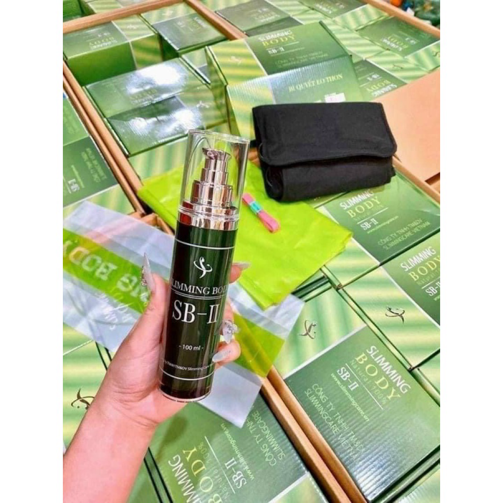 Tinh Dầu Ủ Nóng Tan Mỡ Bụng Slimming Body SB-II, Tan Mỡ Bụng, Bắp Tay, Bắp Chân, Đùi 120ml [ CHÍNH - HÃNG ]