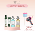 Combo 1 Cặp Dầu Gội Gừng Hà Thủ Ô & 1 Cặp Dầu Gội Phục Hồi Weilaiya Tặng Máy Sấy Tóc Cao Cấp