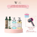 Combo 1 Cặp Dầu Gội Gừng Hà Thủ Ô & 1 Cặp Dầu Gội Phục Hồi Weilaiya Tặng Máy Sấy Tóc Cao Cấp