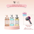ComBo Sữa Tắm Và Dầu Gội Phục Hồi WEILAIYA Tặng Ngay Máy Sấy Xịn Sò